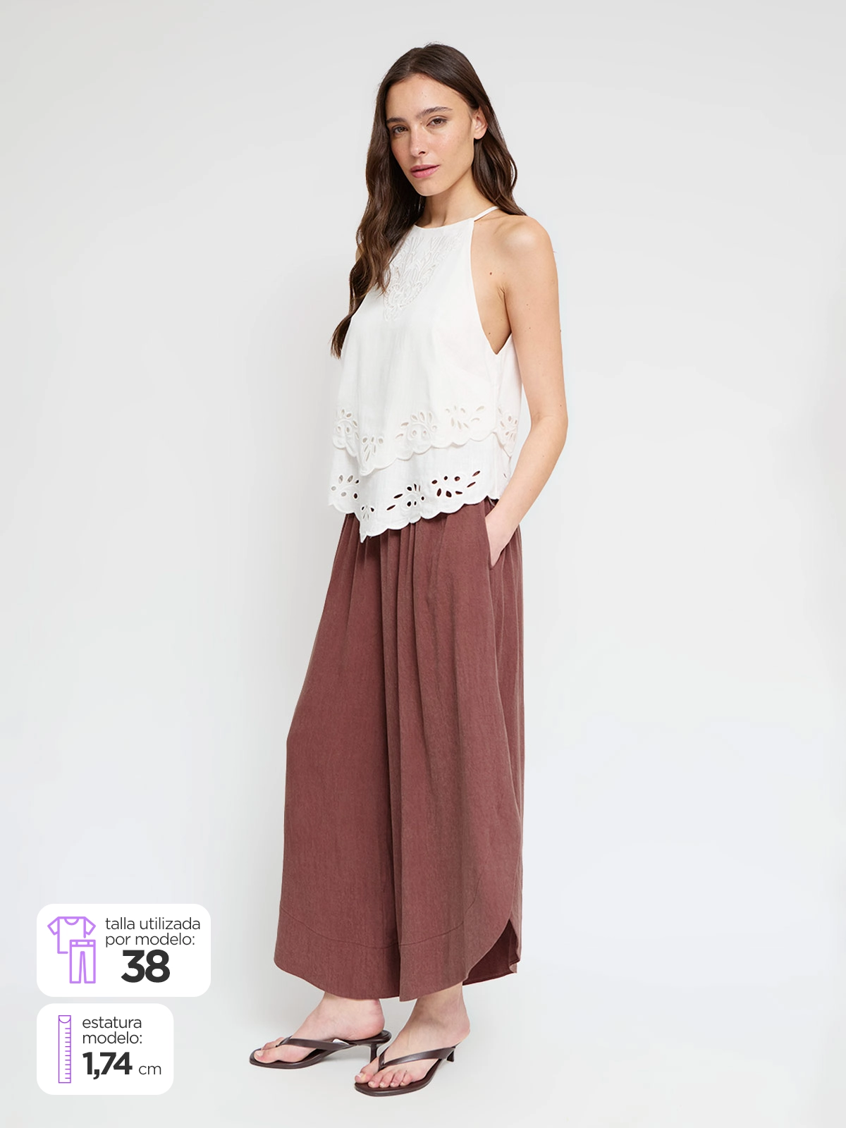 PANTALÓN REGULAR MUJER MARQUIS - 1