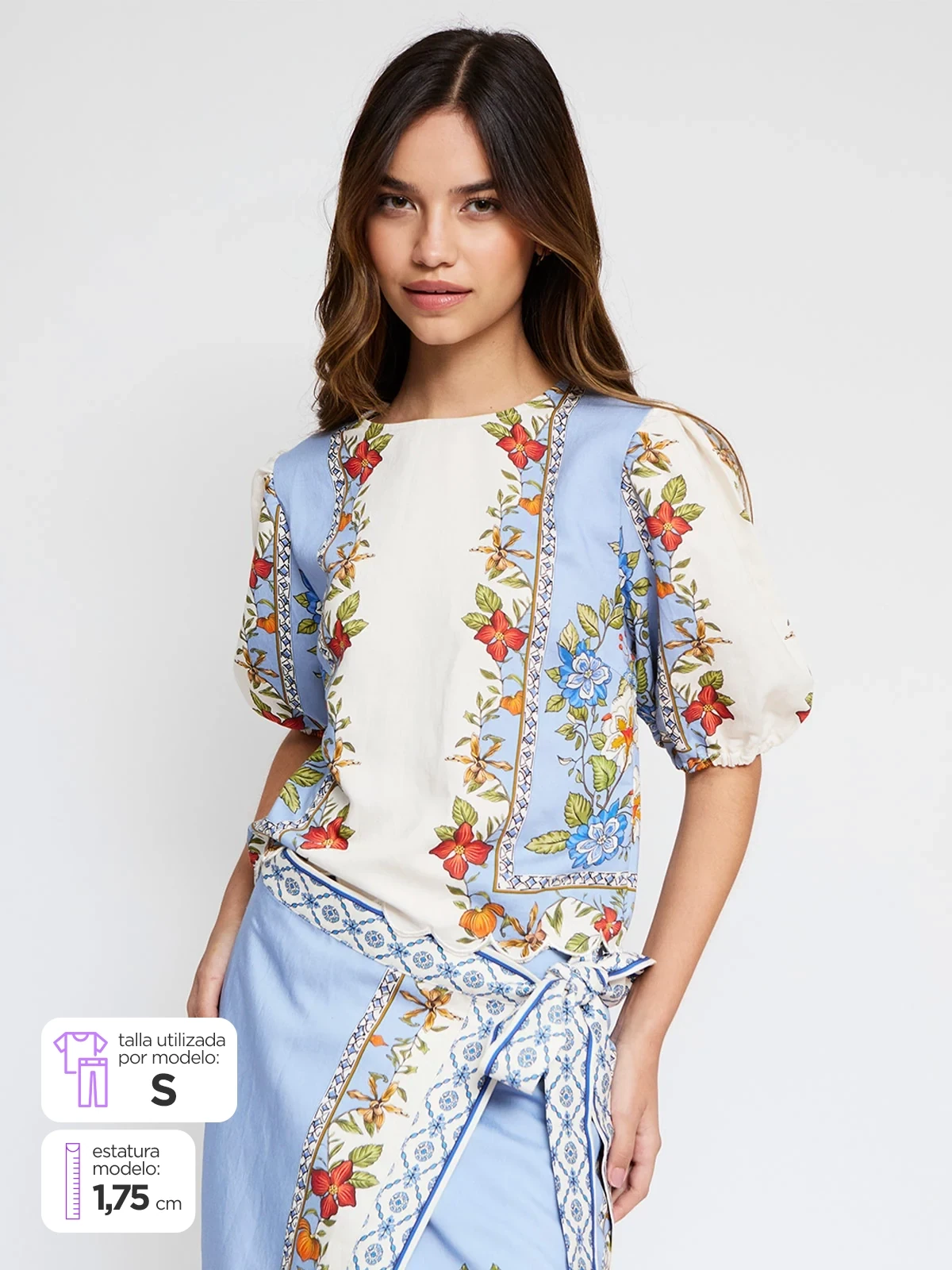 BLUSA MANGA CORTA MUJER MARQUIS - 2