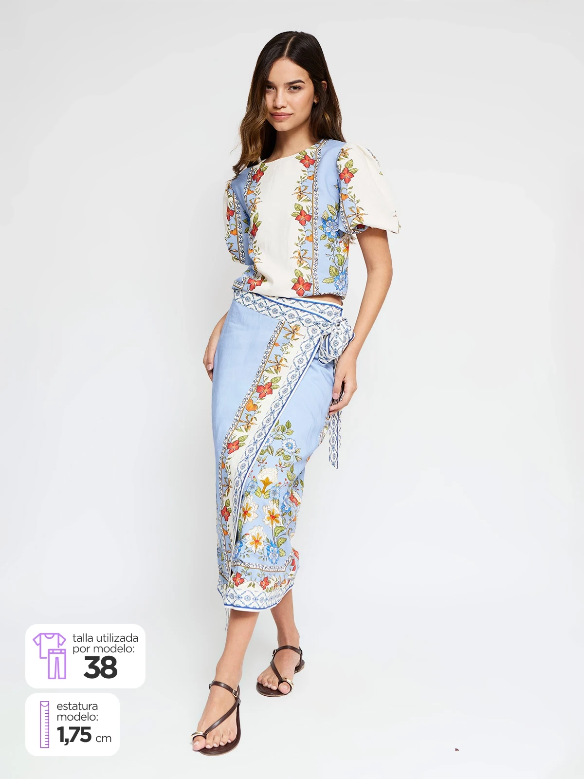 FALDA LARGA MUJER MARQUIS - 2