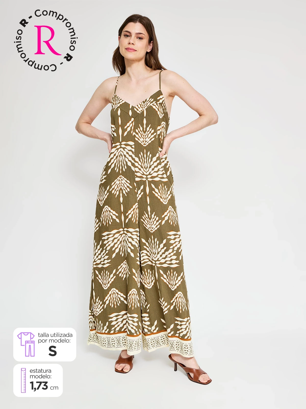 VESTIDO LARGO MUJER MARQUIS - 1