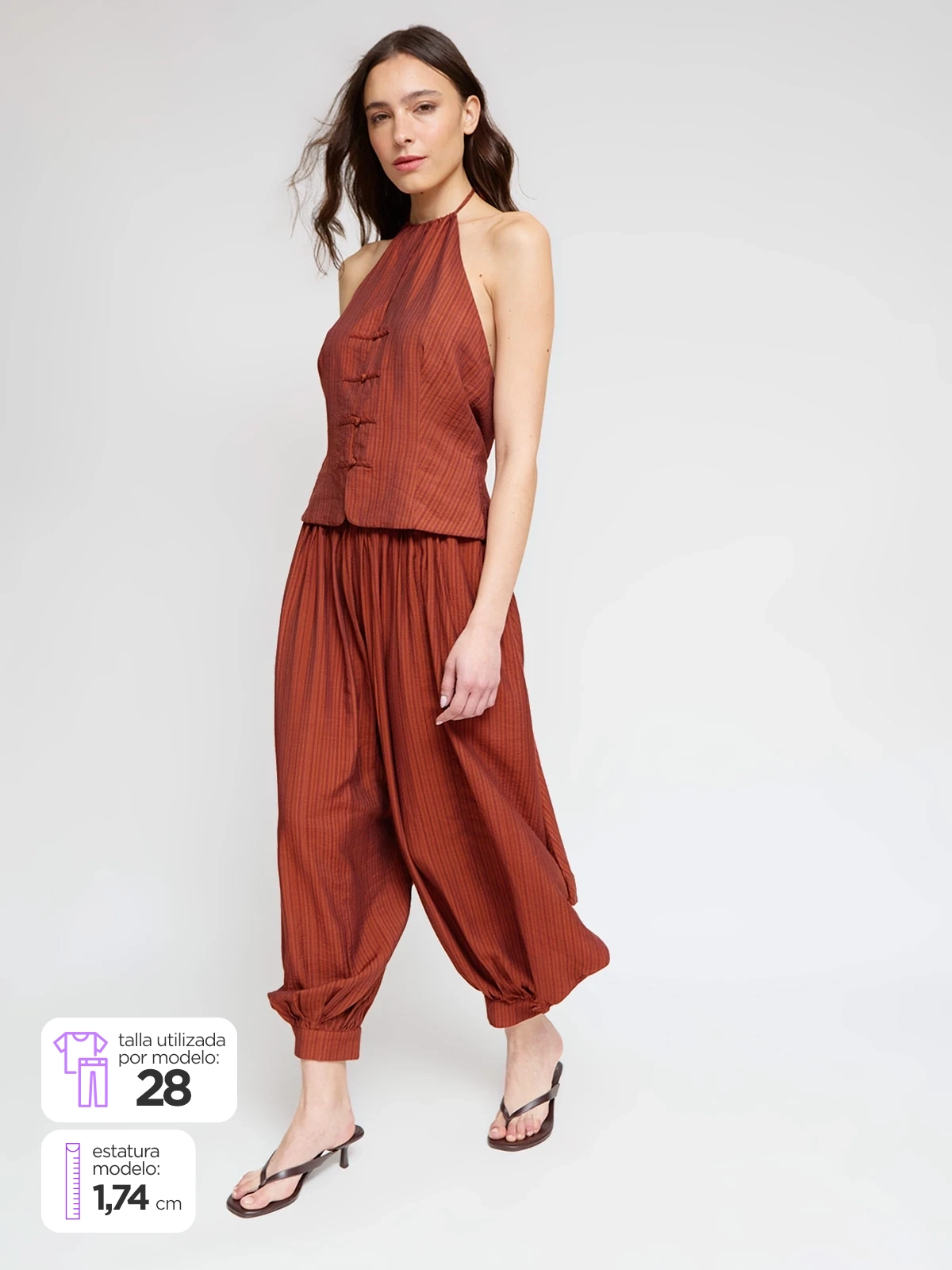 PANTALÓN REGULAR MUJER MARQUIS - 1
