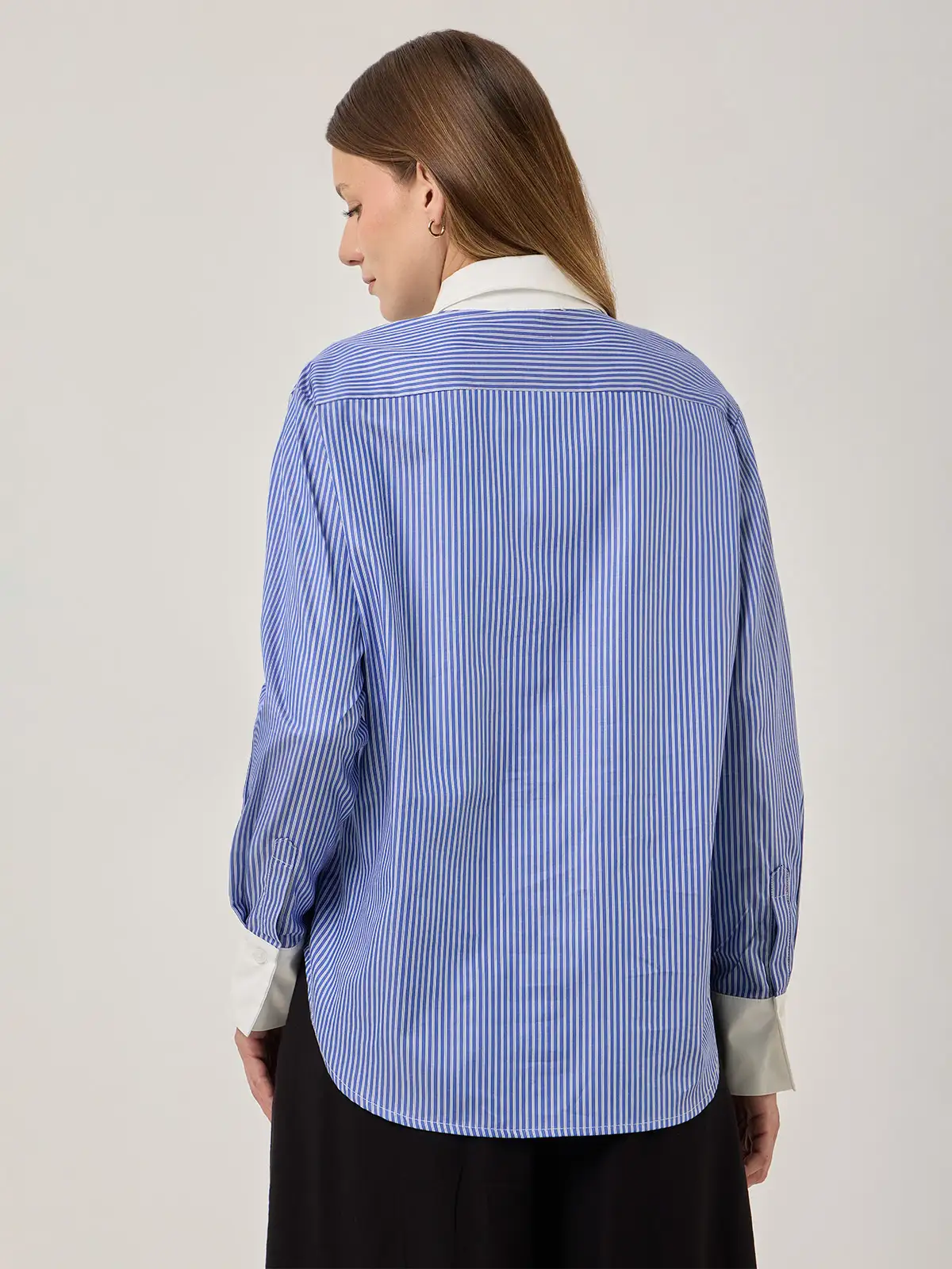 BLUSA MANGA LARGA ALGODÓN MUJER MARQUIS ORIENTAL - 2