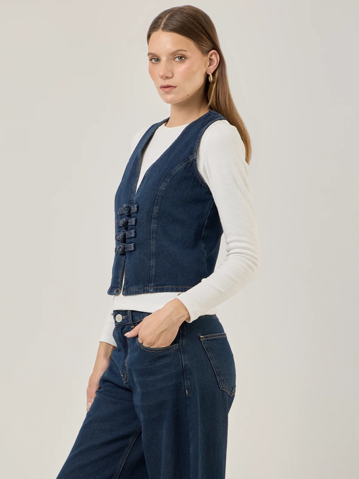BLUSA SIN MANGAS MUJER MARQUIS ORIENTAL - 3