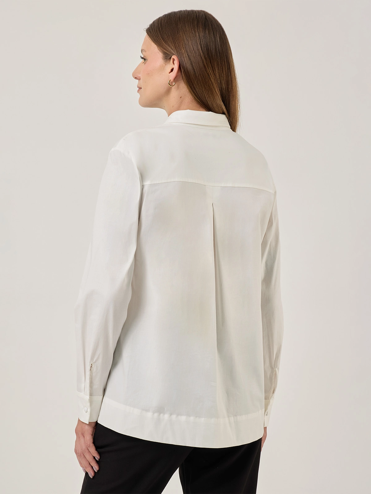 BLUSA MANGA LARGA MUJER MARQUIS LAZOS CRUZADA - 2