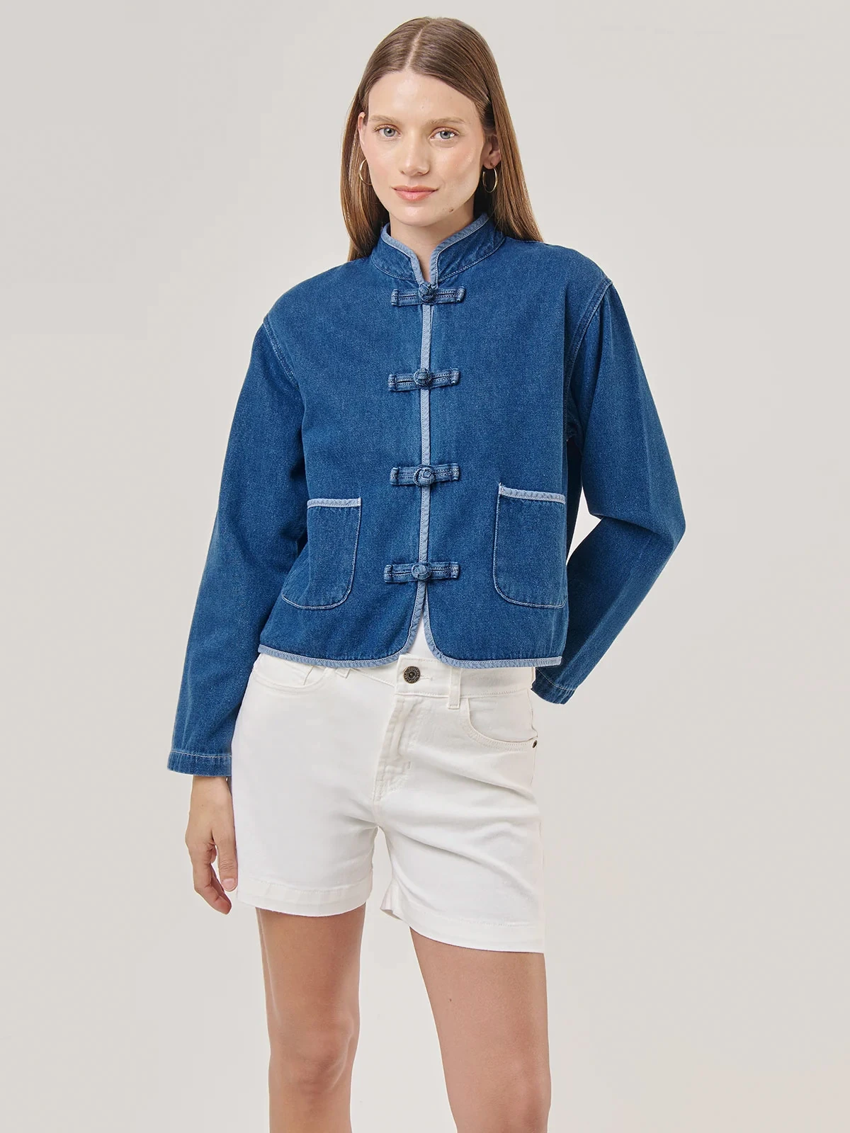 CASACA MUJER MARQUIS DENIM - 1