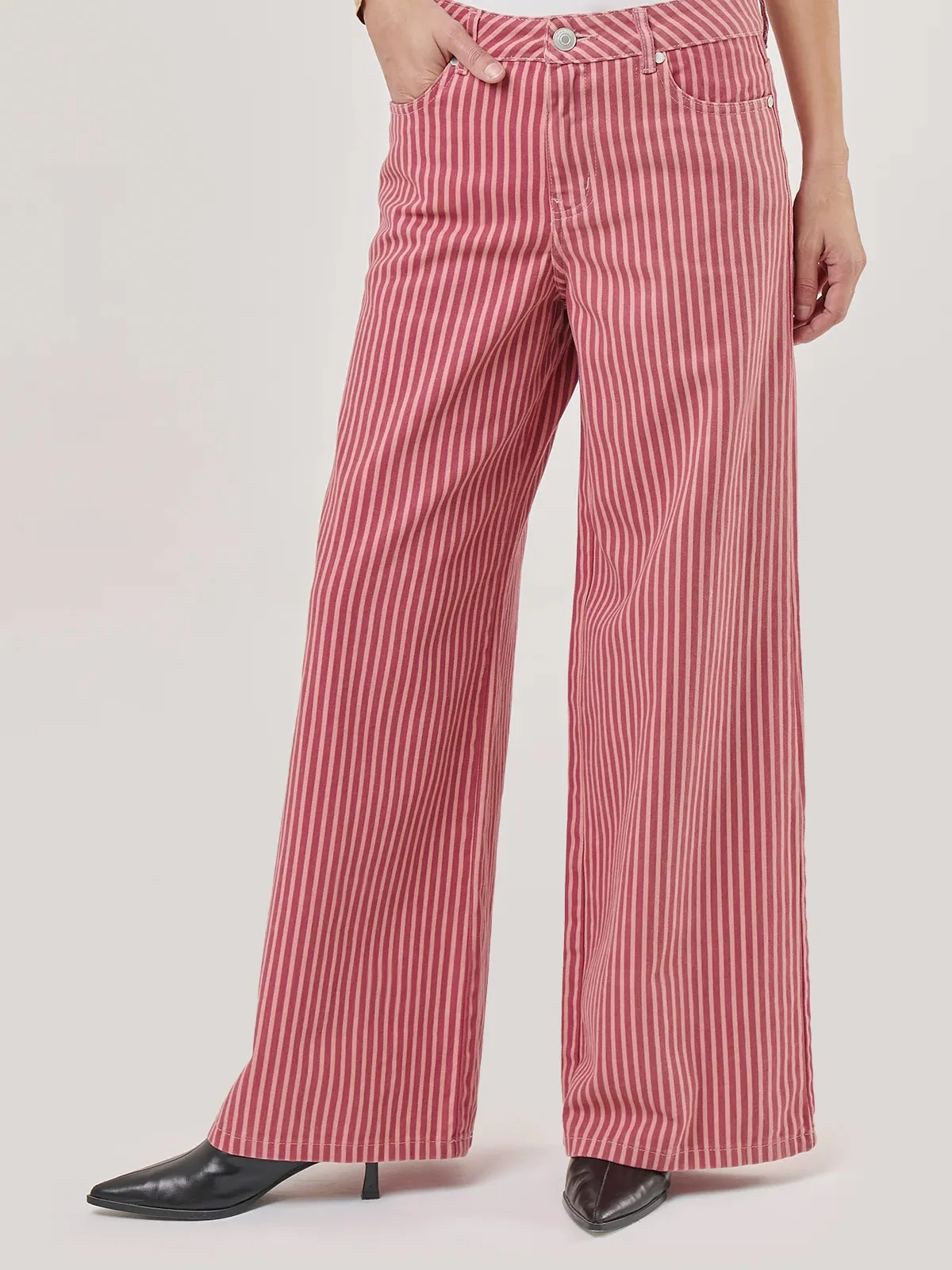 JEANS ALGODÓN WIDE LEG MUJER MARQUIS - 2