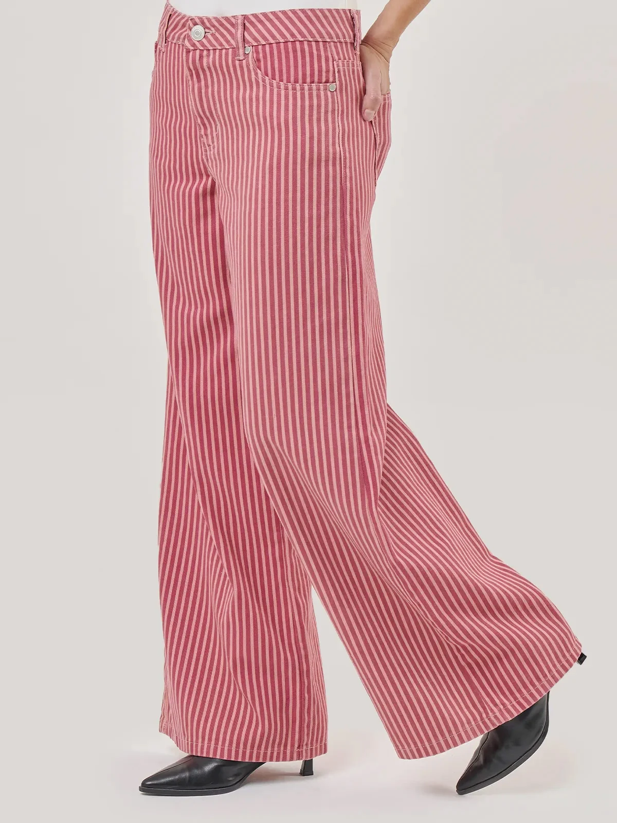 JEANS ALGODÓN WIDE LEG MUJER MARQUIS - 3
