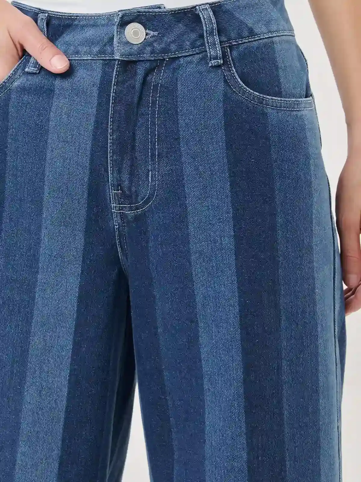 JEANS ALGODÓN WIDE LEG MUJER MARQUIS - 5