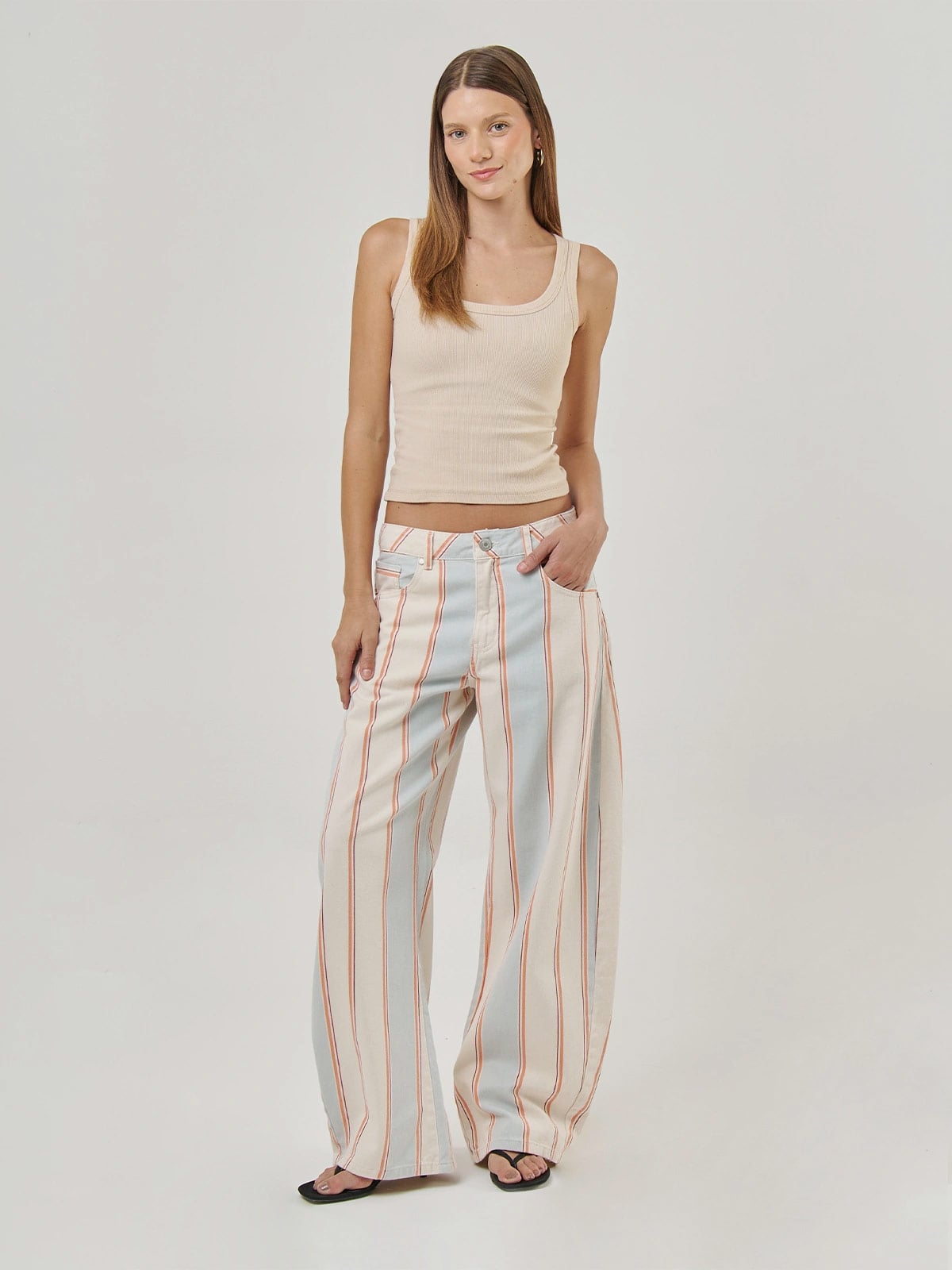 JEANS ALGODÓN BARREL MUJER MARQUIS - 1