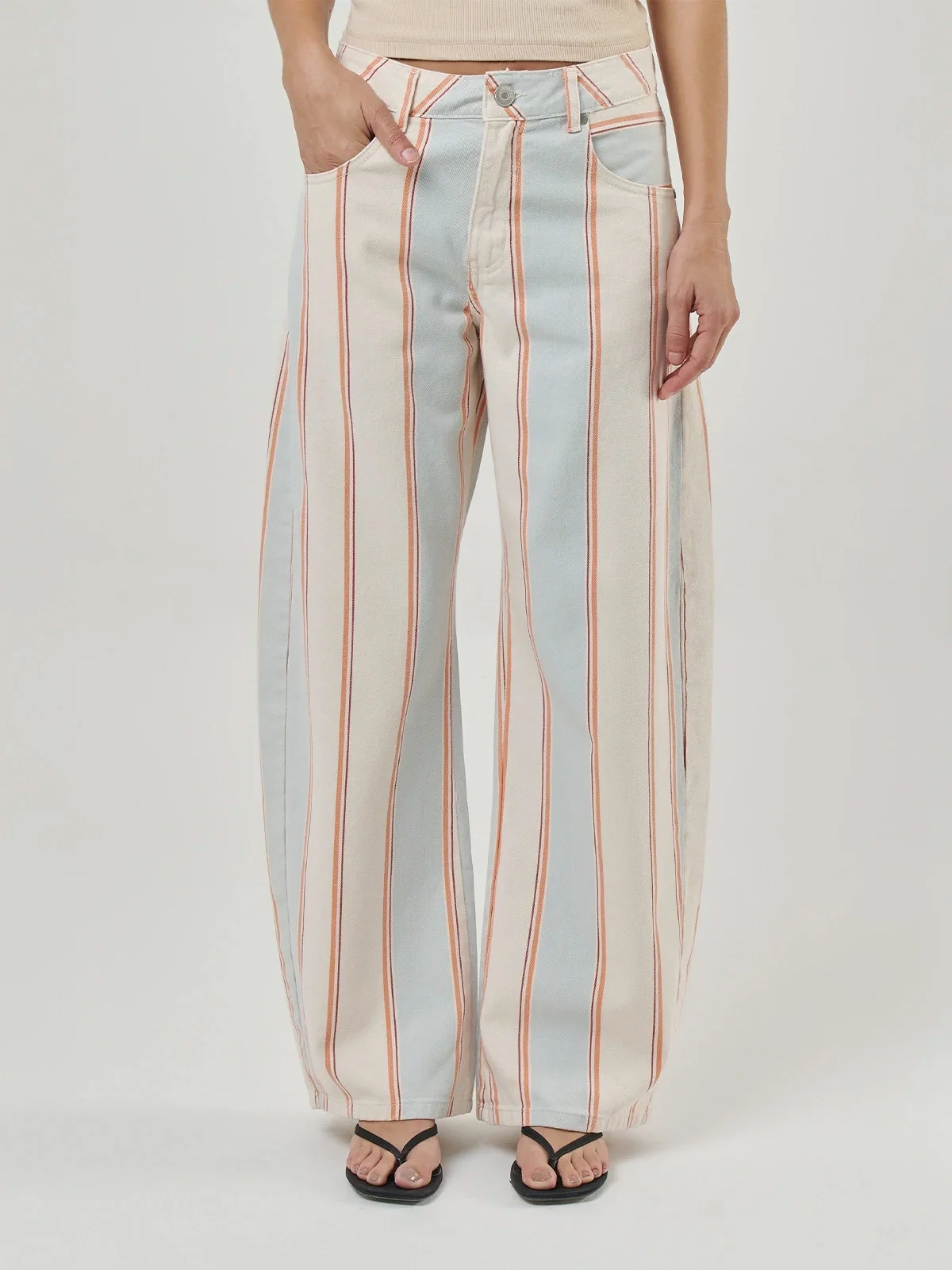 JEANS ALGODÓN BARREL MUJER MARQUIS - 2