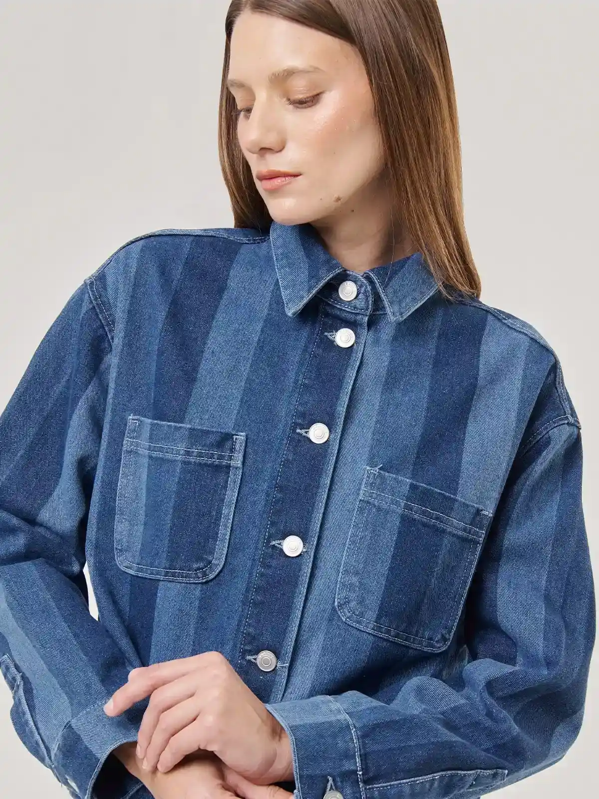 BLUSA MANGA LARGA ALGODÓN MUJER MARQUIS LAZO - 4