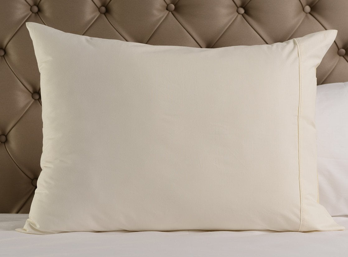 FUNDA DE ALMOHADA RIPLEY HOME MEDIDAS ESPACIALES ALGODÓN 200 HILOS 70 X 50 CM BLANCO - 1