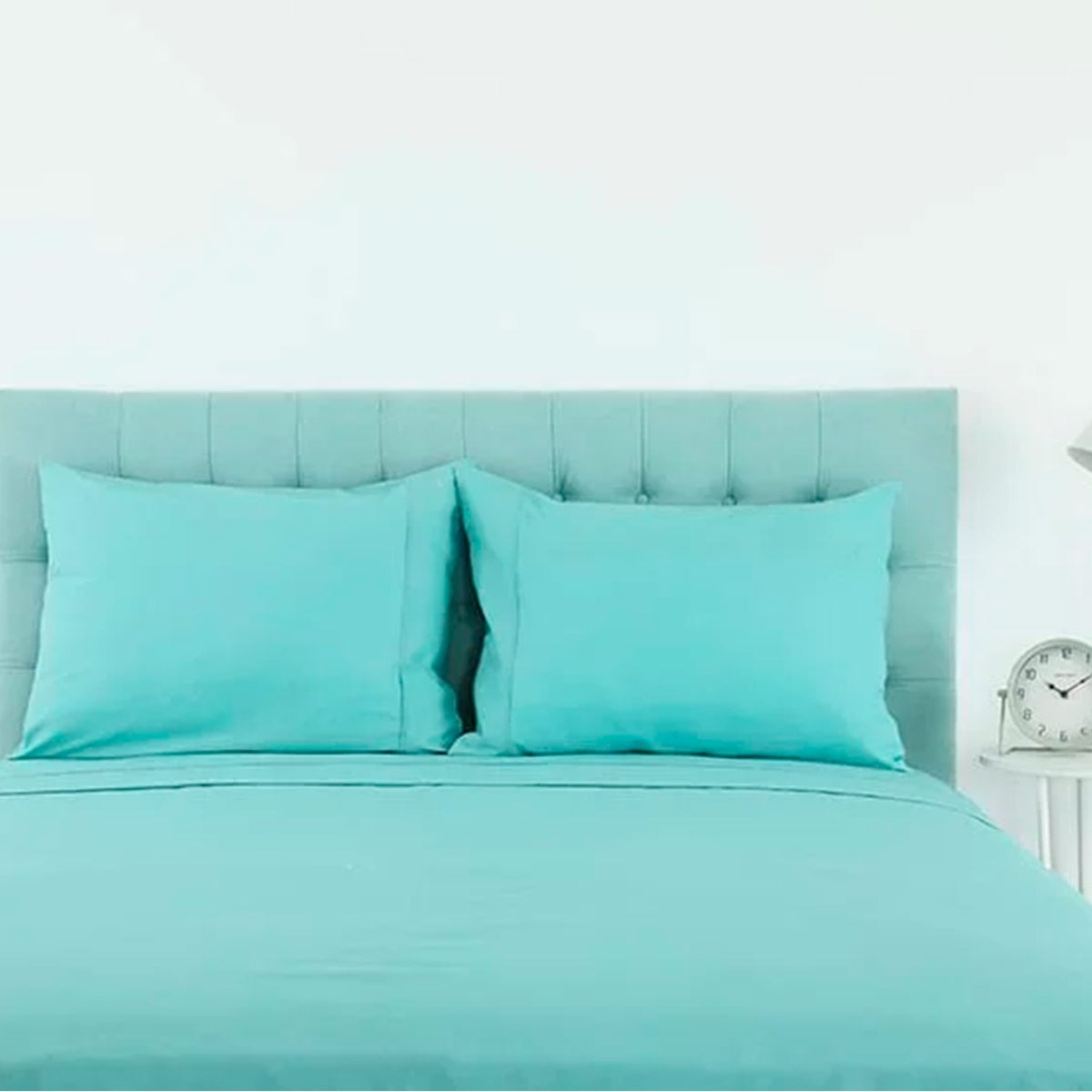 SET DE SÁBANAS RIPLEY HOME LISA 144 HILOS 1.5 PLAZAS AQUA - 2