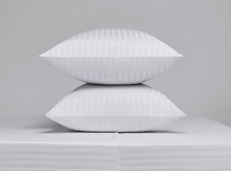 SET DE SÁBANAS RIPLEY HOME STRIPES 300 HILOS QUEEN BLANCO - 4