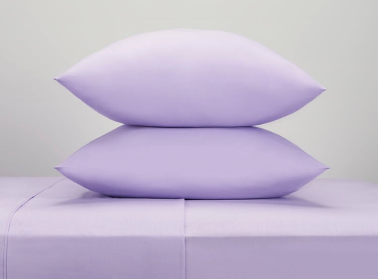 SET DE SÁBANAS RIPLEY HOME LISA 144 HILOS QUEEN LAVANDA - 1