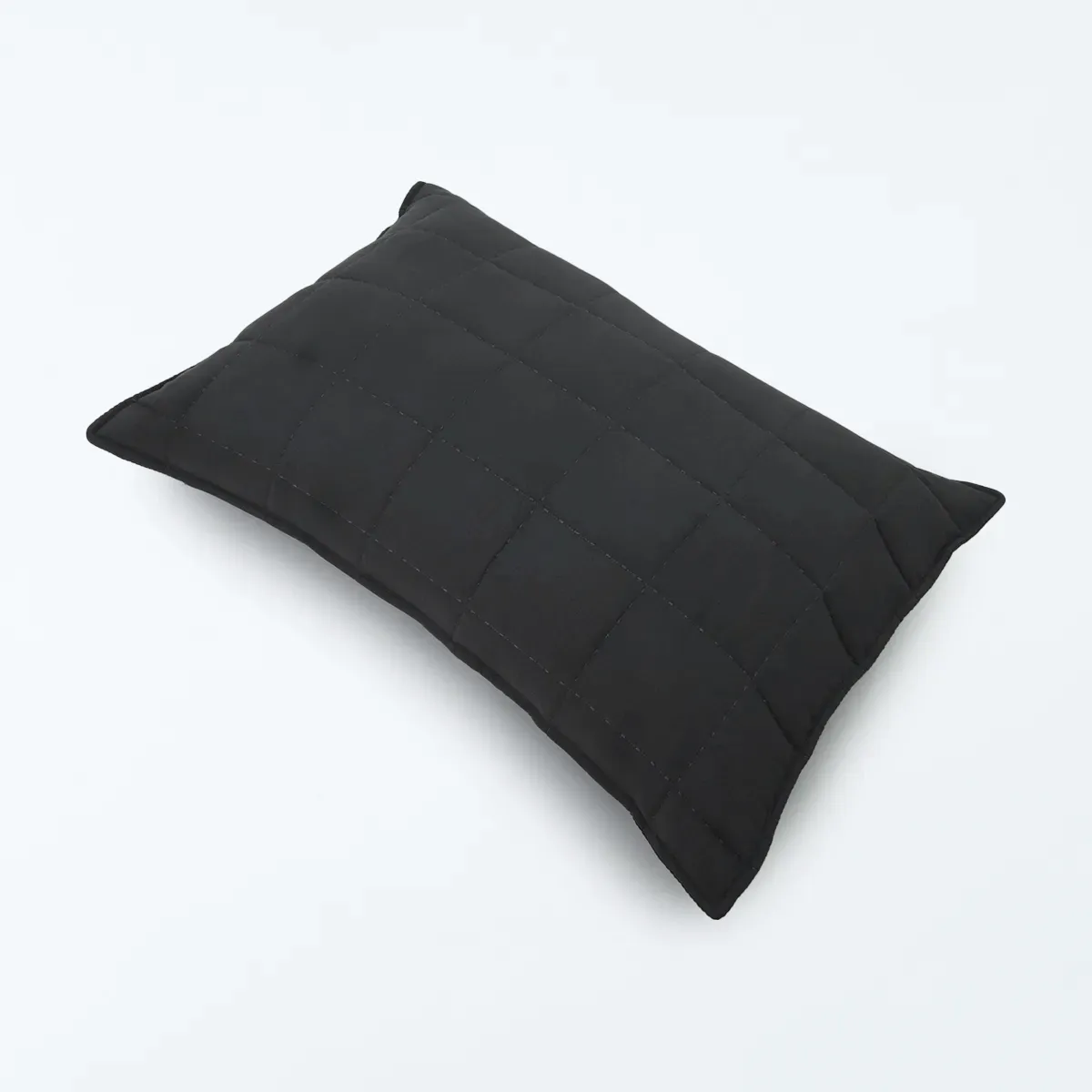 FUNDA DE ALMOHADA RIPLEY HOME LISO GRAFITO 50X70 CM - 1