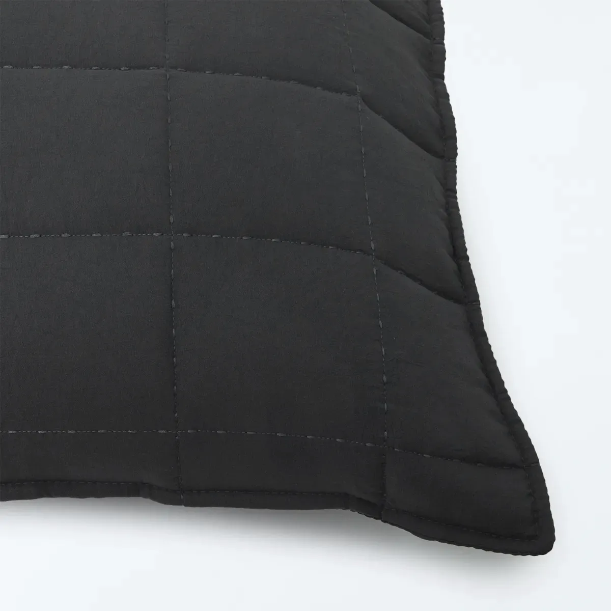 FUNDA DE ALMOHADA RIPLEY HOME LISO GRAFITO 50X70 CM - 3