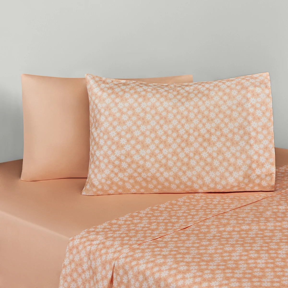 SET SÁBANAS RIPLEY HOME ESTAMPADA LISA 2SHAMS 1.5 PLAZAS MARG ROSA - 1