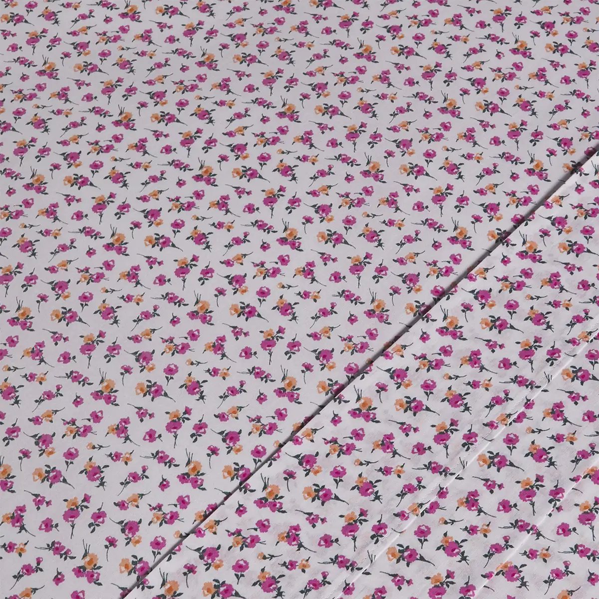 SET SÁBANAS RIPLEY HOME ESTAMPADA 144 HILOS 1.5 PLAZAS 100% ALGODÓN FLORCITAS PV25 - 3