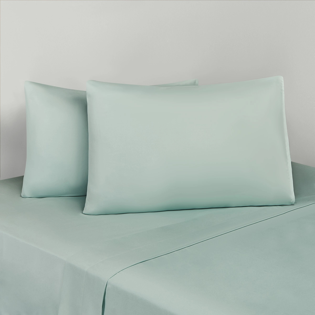 SET X2 SÁBANAS LISA 1.5 PLAZAS AQUA - 1