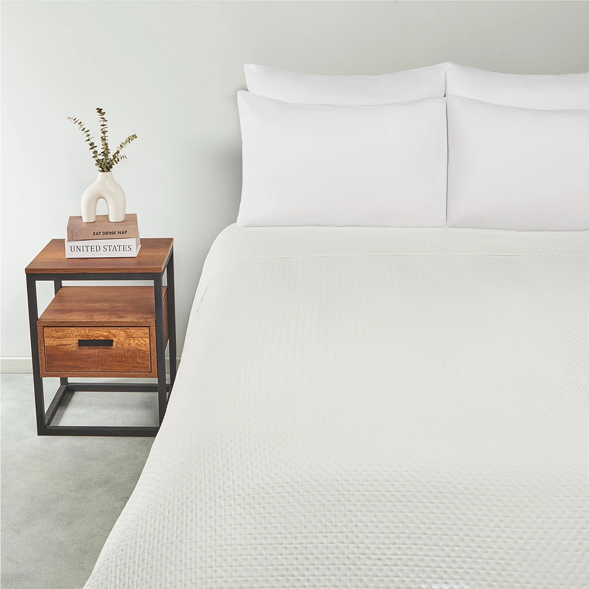 CUBRECAMA RIPLEY HOME ULTRASONIC 2PL BLANCO - 1