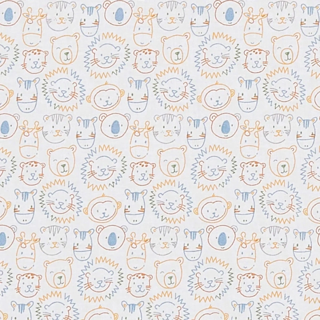SET SÁBANAS RIPLEY HOME 1.5 PLAZAS 100% ALGODÓN ZOO DOODLES - 3