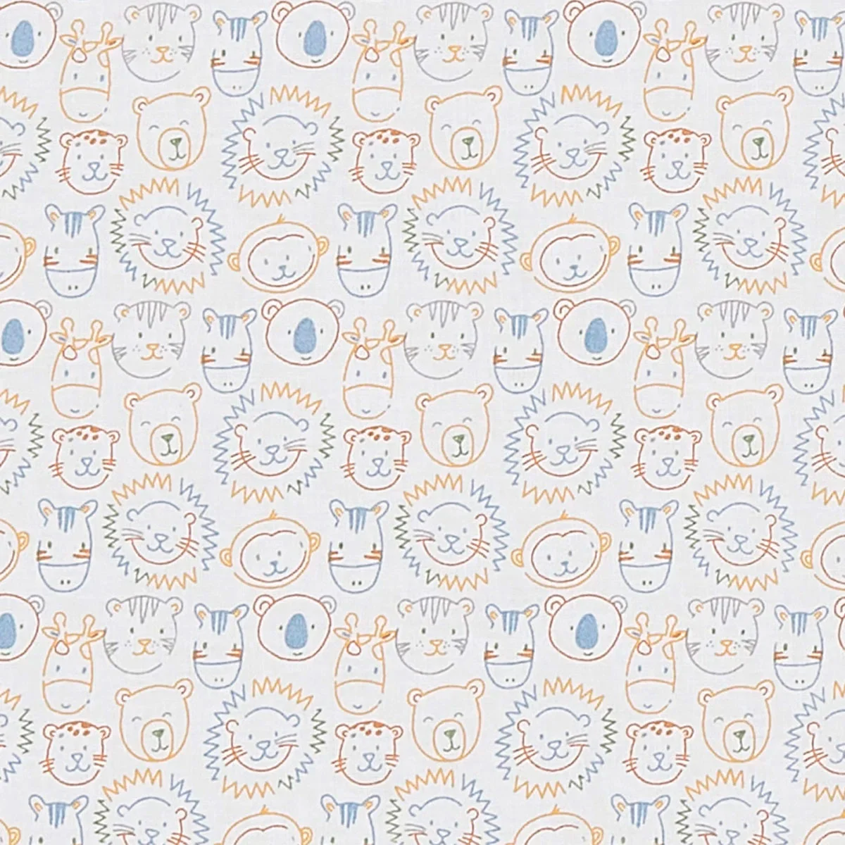 SET SÁBANAS RIPLEY HOME 2 PLAZAS 100% ALGODÓN ZOO DOODLES - 3