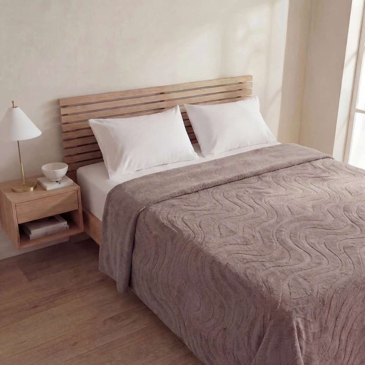 EDREDÓN RIPLEY HOME SHERPA GEO 2PL GRIS - 1