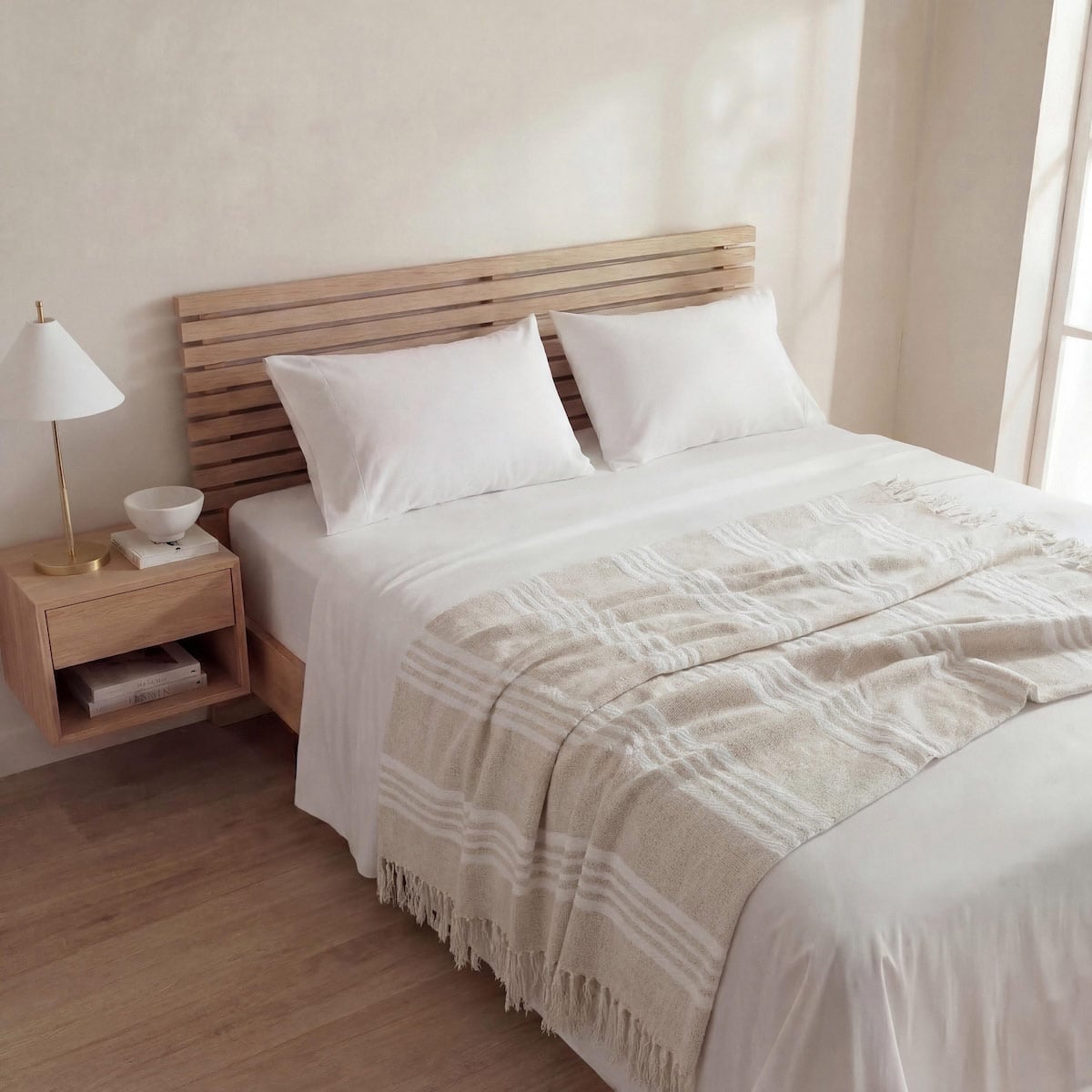 MANTA RIPLEY HOME TEJIDA OI26 IVORY - 1