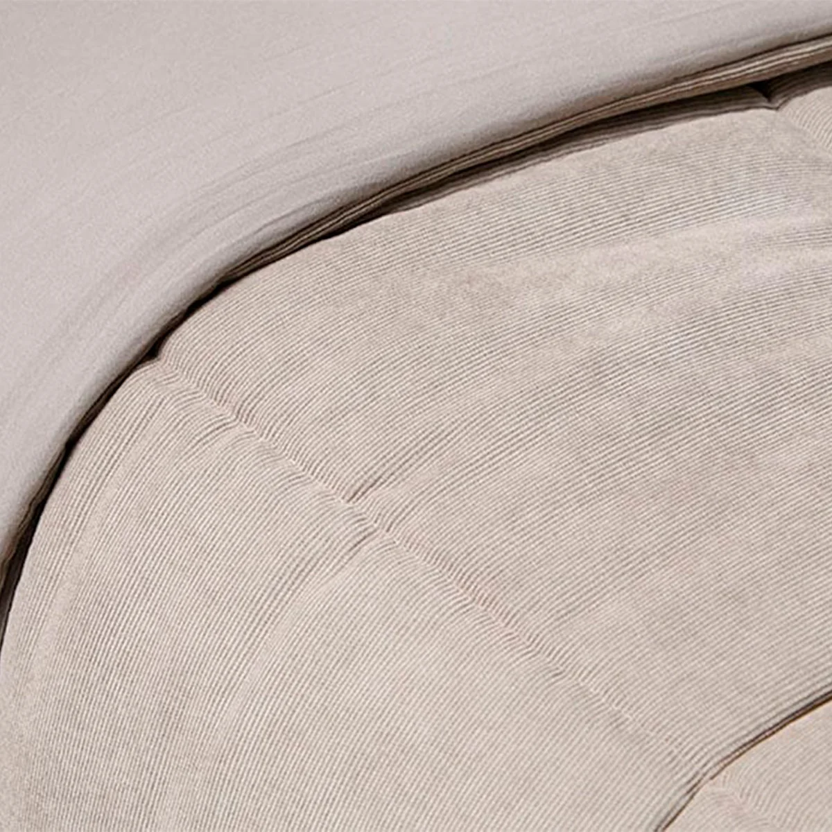 EDREDÓN RIPLEY HOME CORDUROY 1.5PL TAUPE - 3