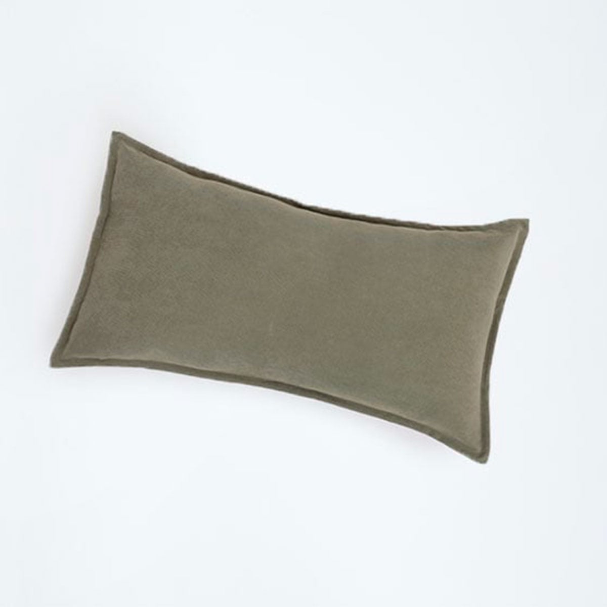 FUNDA DE ALMOHADA RIPLEY HOME EDREDÓN CORDUROY VERDE 50X70 - 1