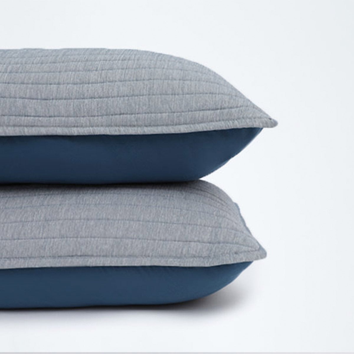 FUNDA DE ALMOHADA RIPLEY HOME CUBRECAMA CATIONIC 50X90 CM AZUL - 2