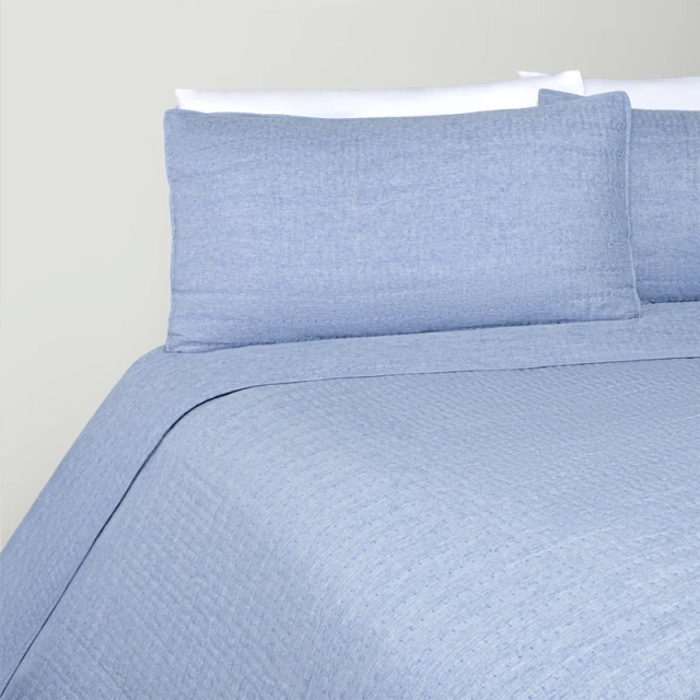 CUBRECAMA RIPLEY HOME CATIONIC 1.5 PLAZAS AZUL - 2