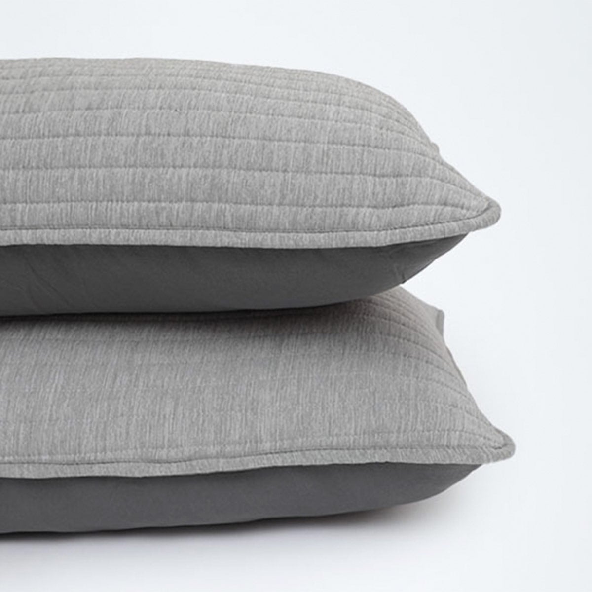FUNDA DE ALMOHADA RIPLEY HOME CUBRECAMA CATIONIC 50X70 CM GRAFITO - 2
