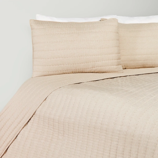 CUBRECAMA RIPLEY HOME CATIONIC 1.5 PLAZAS TAUPE - 2