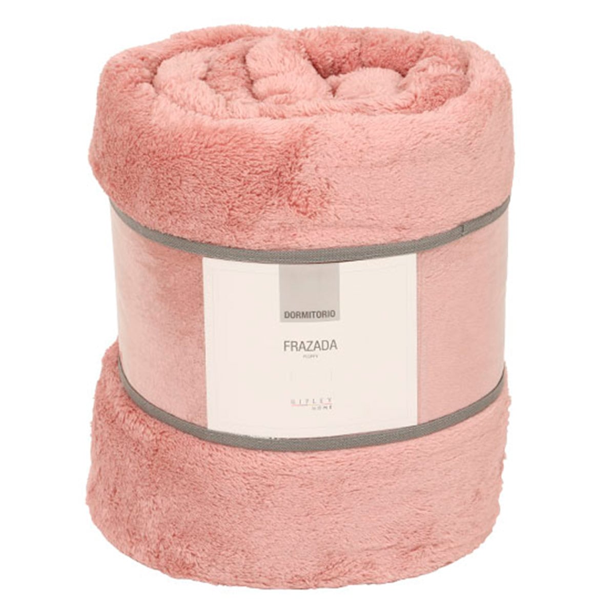 FRAZADA RIPLEY HOME FLUFFYFLEECE QUEEN-KING PALO ROSA - 3