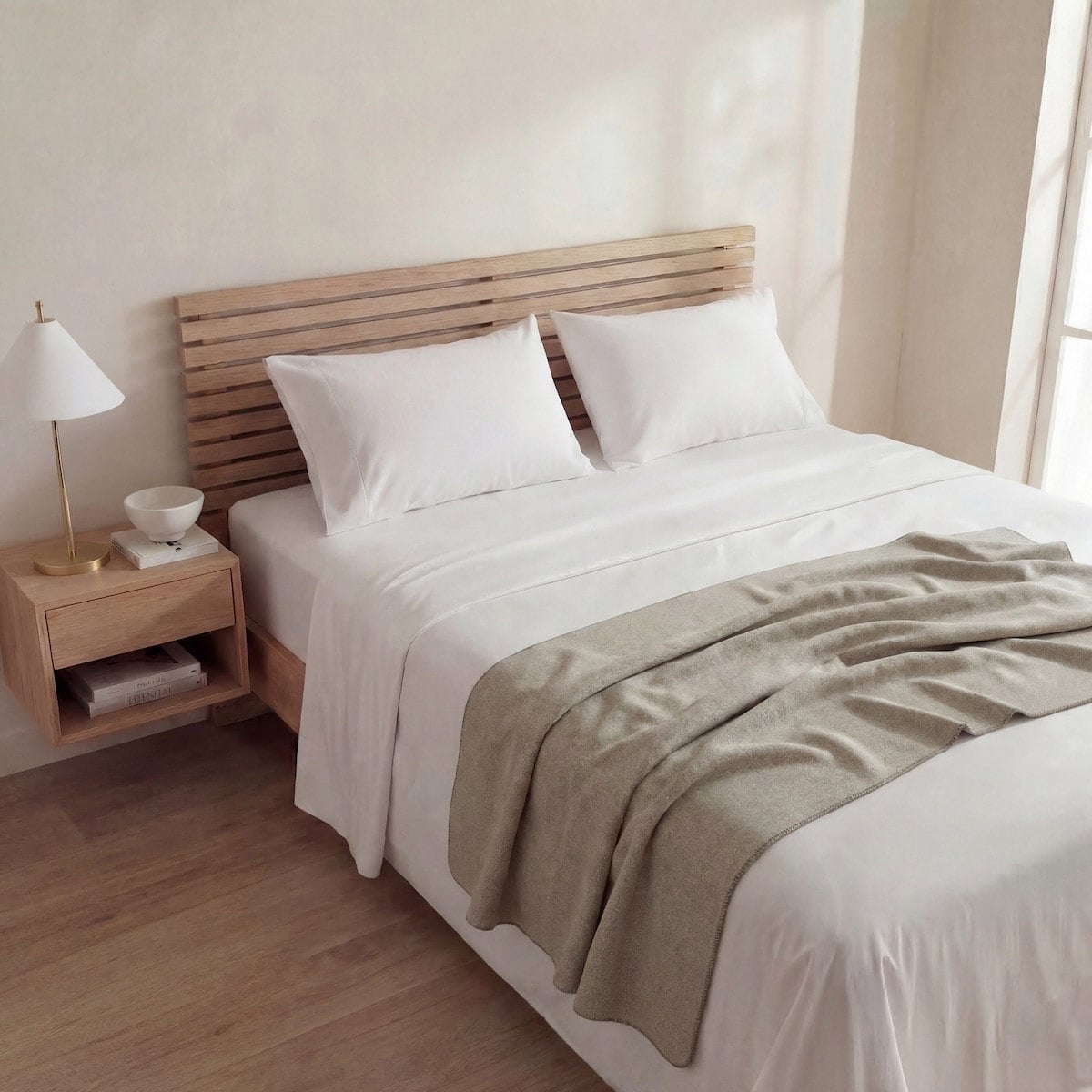 FRAZADA RIPLEY HOME MELANGE 1.5PL GRAFITO - 1