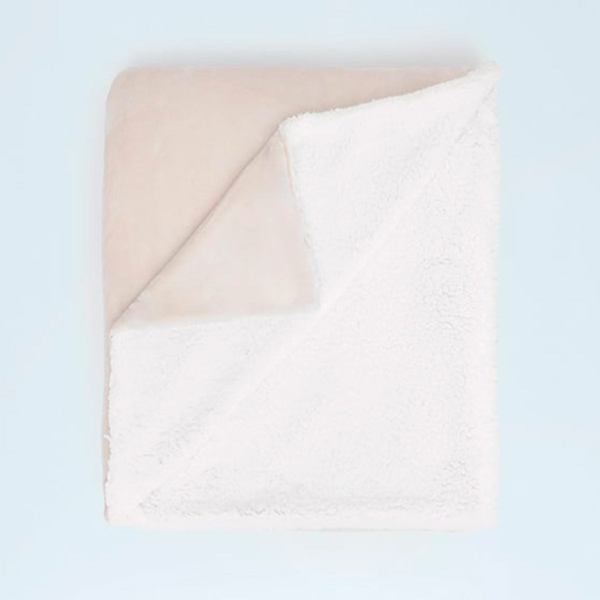 FRAZADA RIPLEY HOME FLANNEL CSHERPA 2PL IVORY - 2