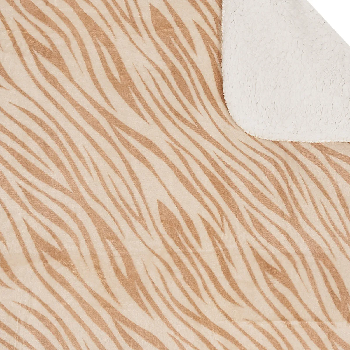 MANTA RIPLEY HOME EST ANIMAL PRINT 125X150 ZEBRA TAUPE - 3