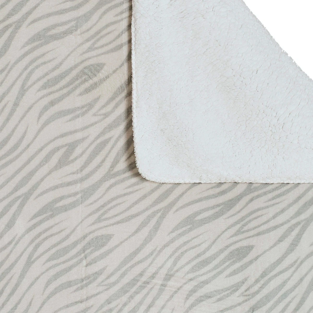 MANTA RIPLEY HOME EST ANIMAL PRINT 125X150 ZEBRA GRIS - 3