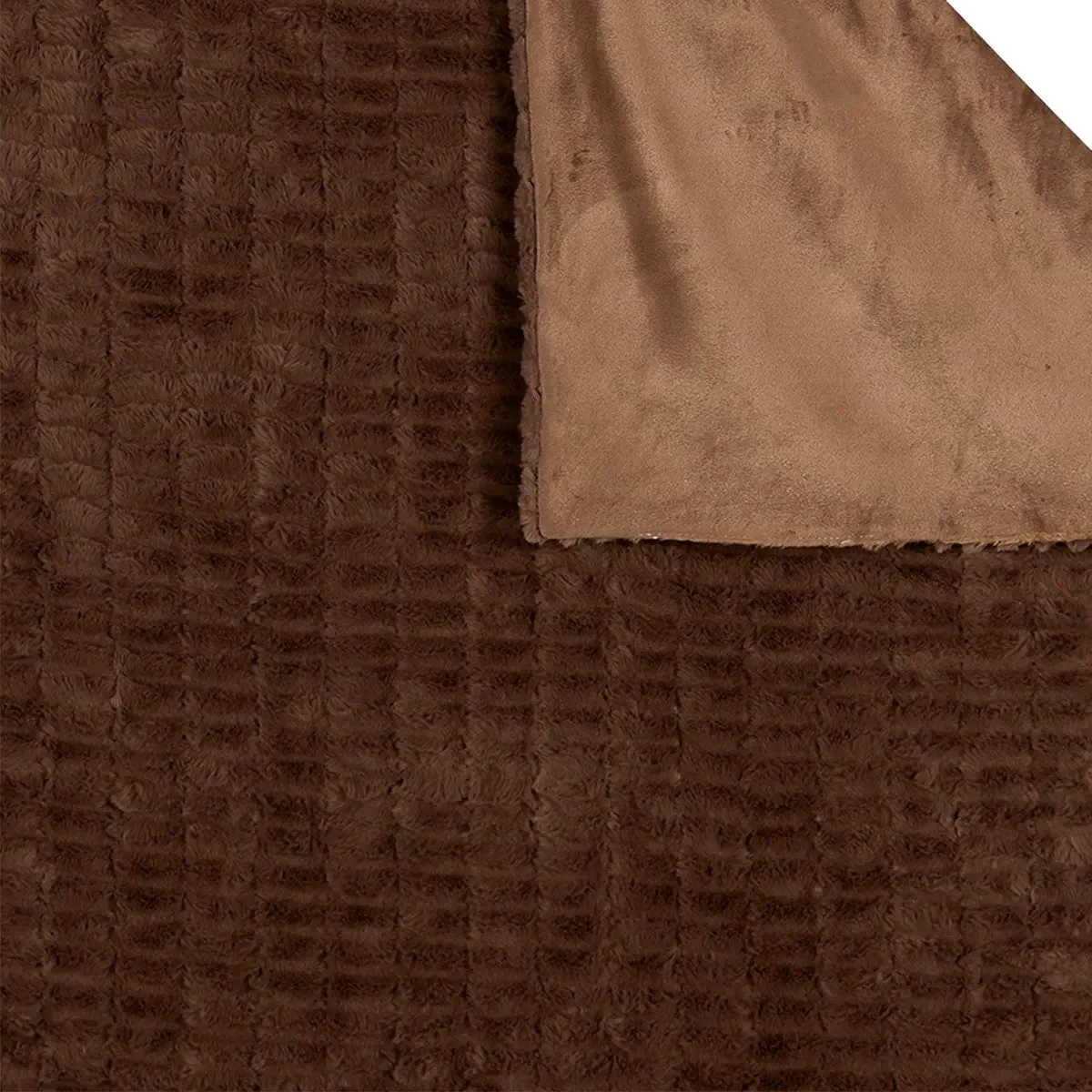 MANTA RIPLEY HOME PELUDA TAUPE 130X160 - 3
