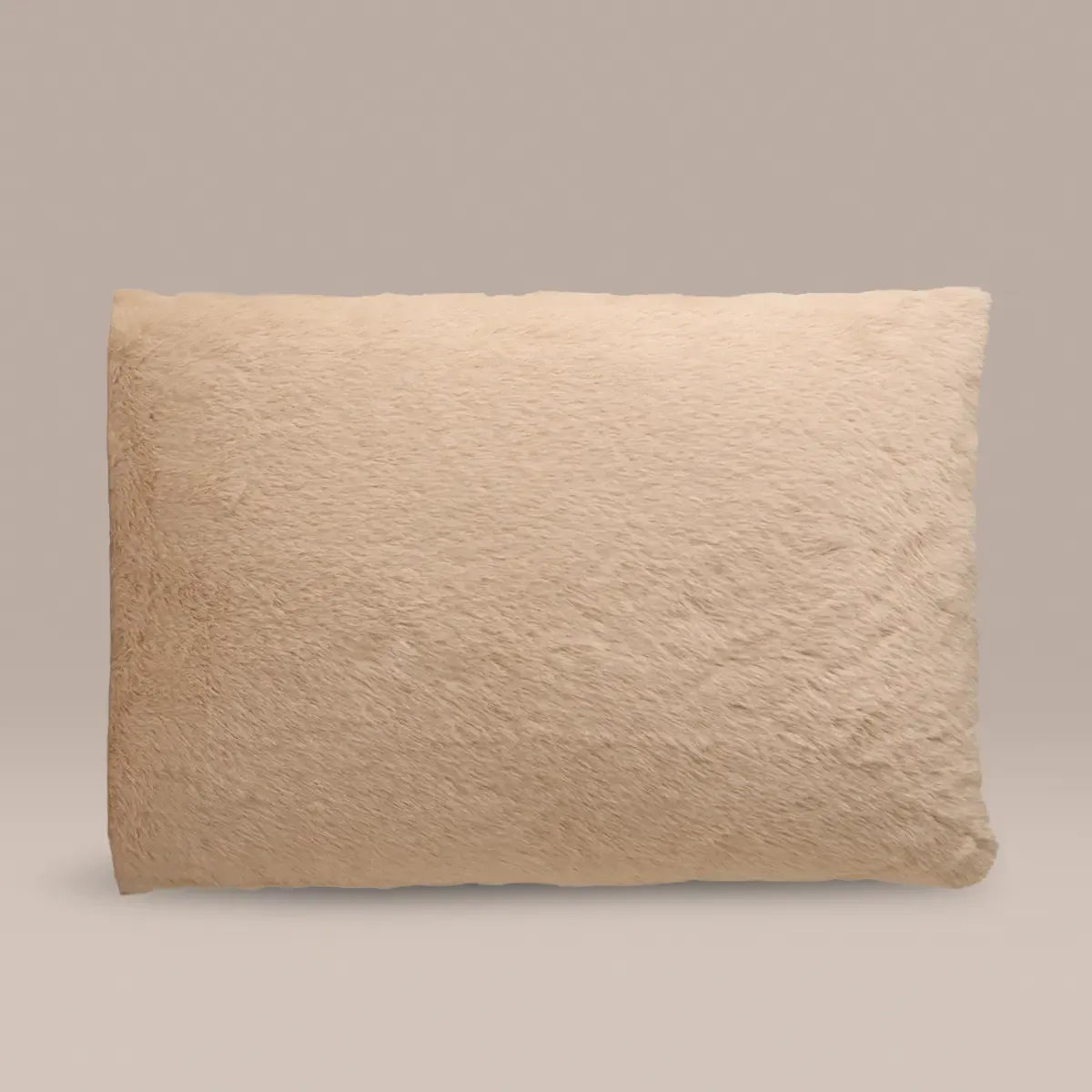 COJÍN RIPLEY HOME PELUDO 50X50 CM TAUPE - 1