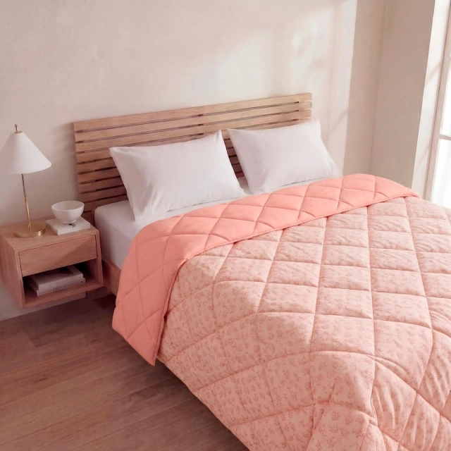 EDREDÓN RIPLEY HOME PROMO 1.5PL RAMO ROSA - 1
