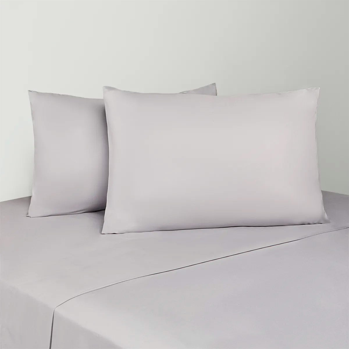 SET DE SÁBANAS + 1 FUNDA ALMOHADA + EDREDÓN 1.5 PLAZAS MICROFIBRA GRIS - 3