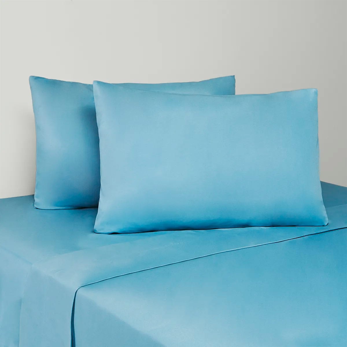 SET DE SÁBANAS + 2 FUNDAS ALMOHADAS + EDREDÓN 2 PLAZAS MICROFIBRA ACERO - 3