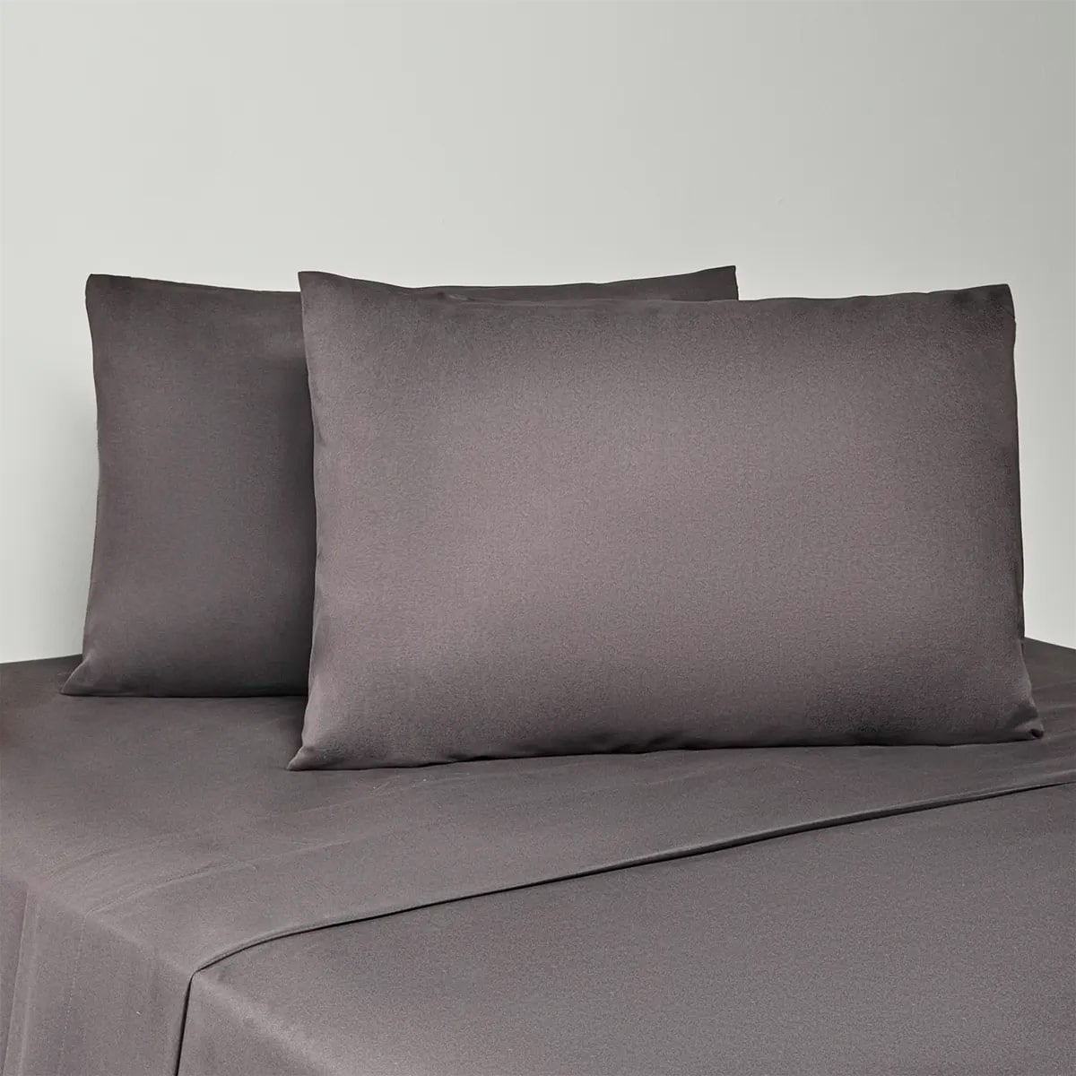 SET DE SÁBANAS + 1 FUNDA ALMOHADA + EDREDÓN  1.5 PLAZAS MICROFIBRA GRAFITO - 3