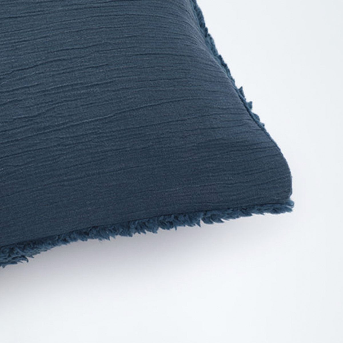 FUNDA DE ALMOHADA RIPLEY HOME EDREDÓN ARRUGAS AZUL 50X70 - 3