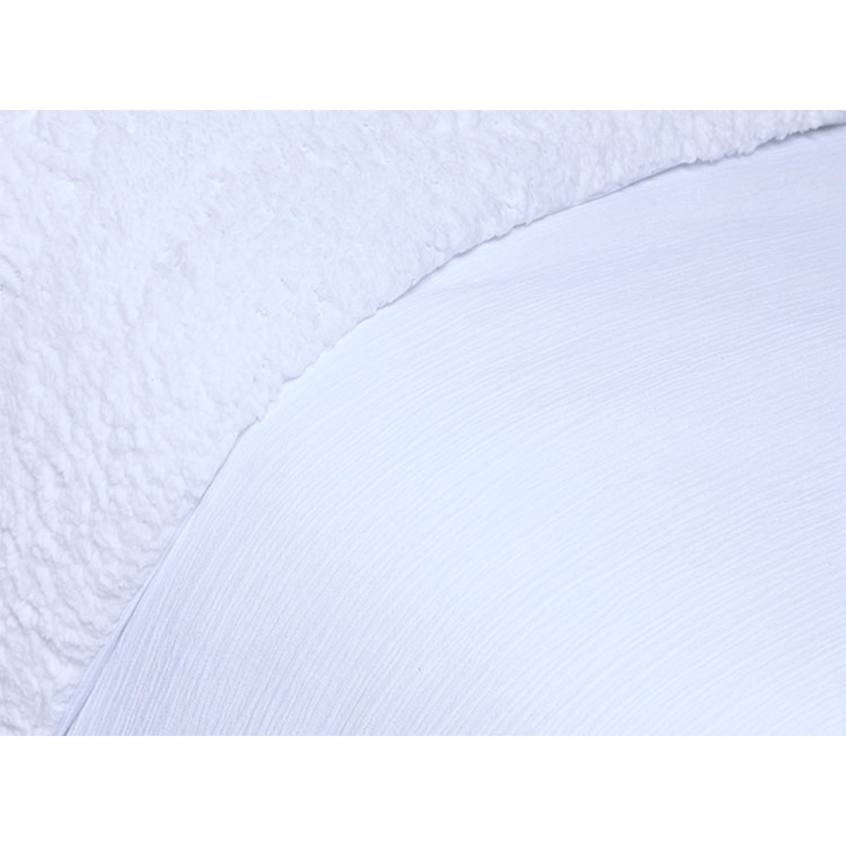 EDREDÓN RIPLEY HOME ARRUGAS SHERPA BLANCO 1.5PL - 3