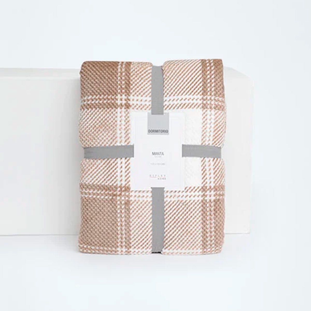 MANTA RIPLEY HOME WAFFLE CSHERPA LINEAS TAUPE - 3