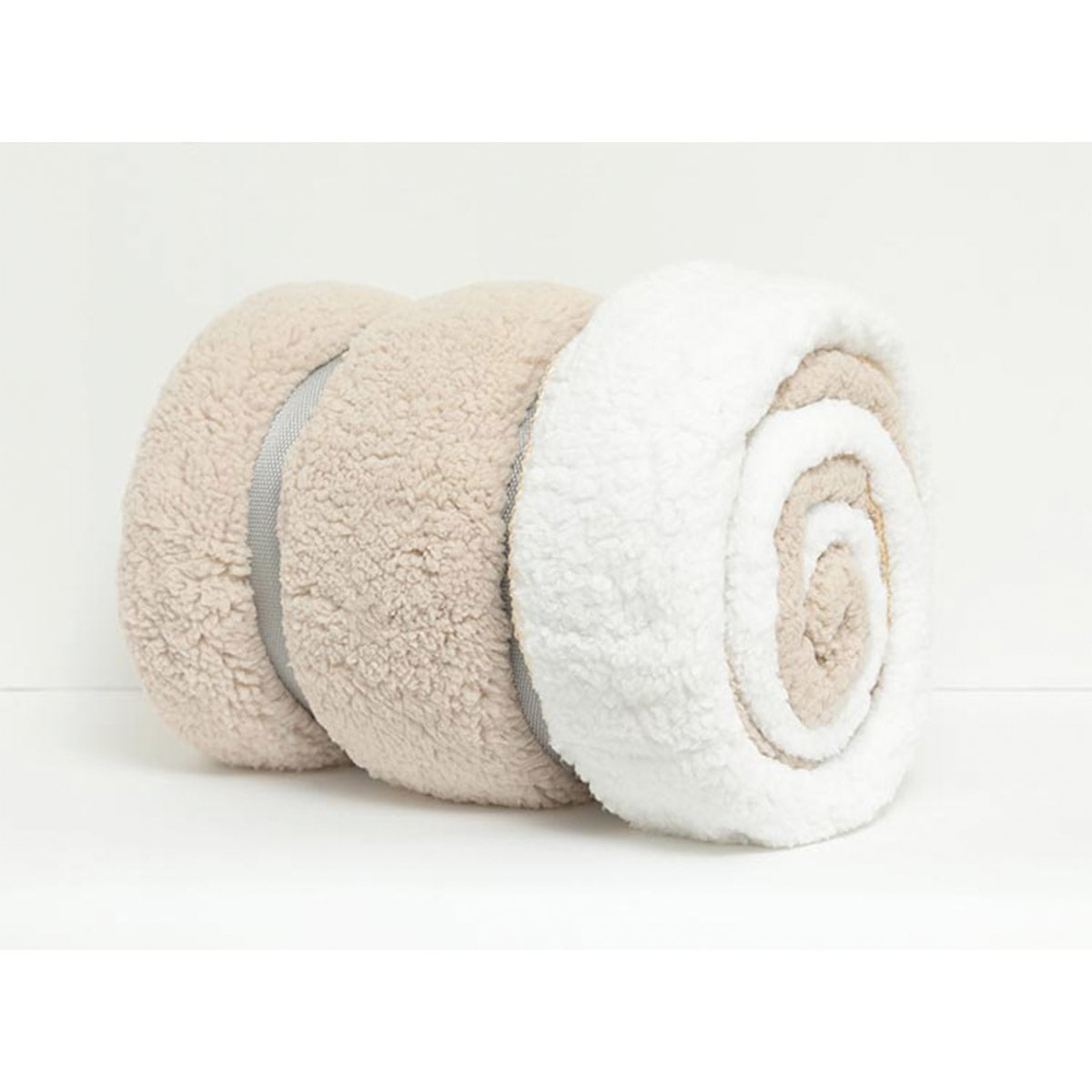 MANTA RIPLEY HOME SHERPA COLORES TAUPE 125X150 - 1